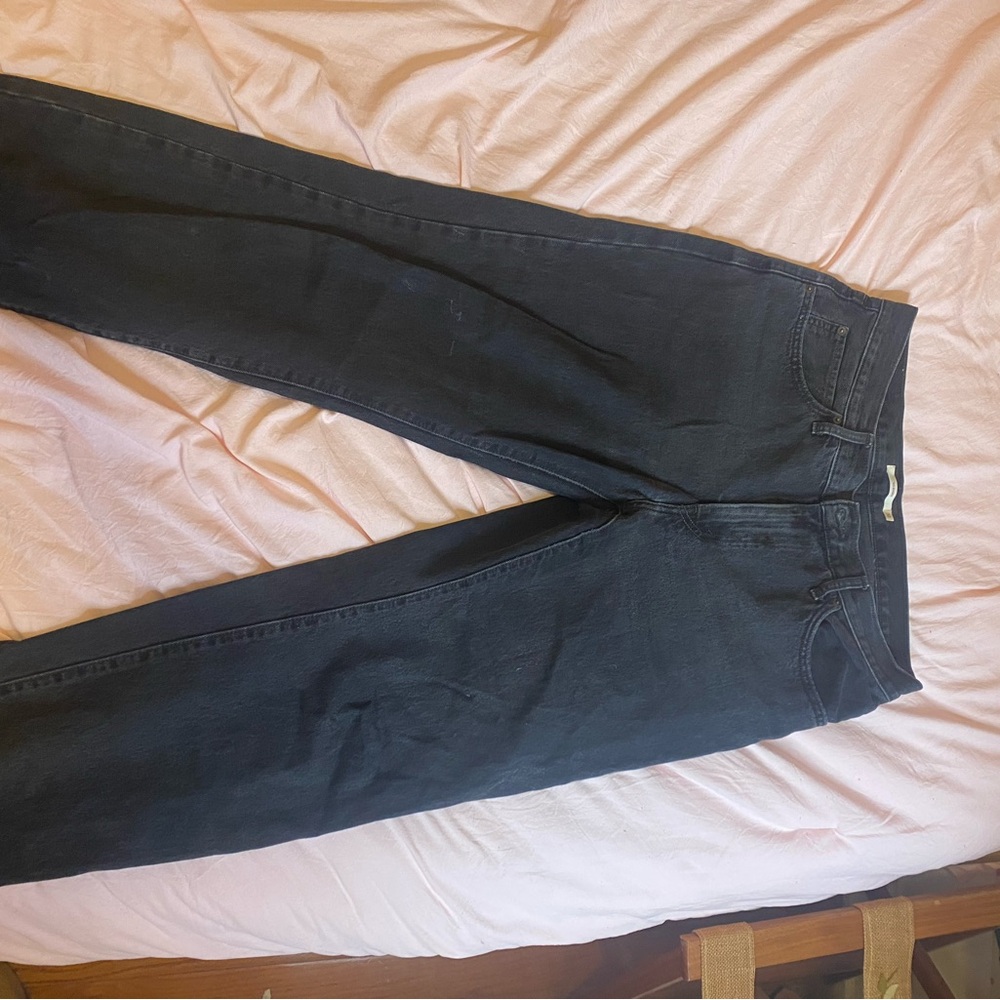 Levi's Women's High Rise Black Jeans 90s Baggy